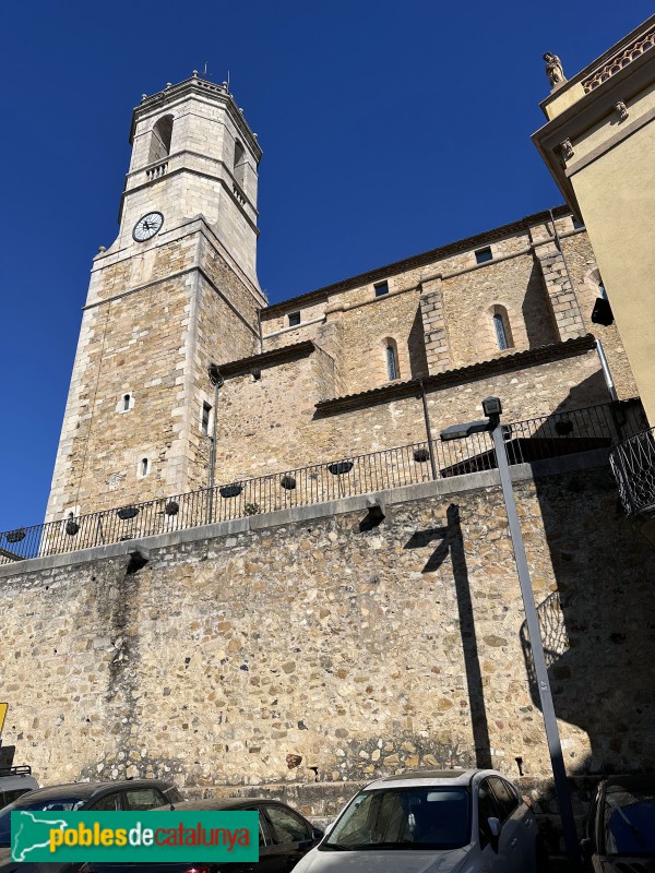 Llagostera - Església de Sant Feliu (Foto: Albert Esteves, 2025) Llagostera - Església de Sant Feliu