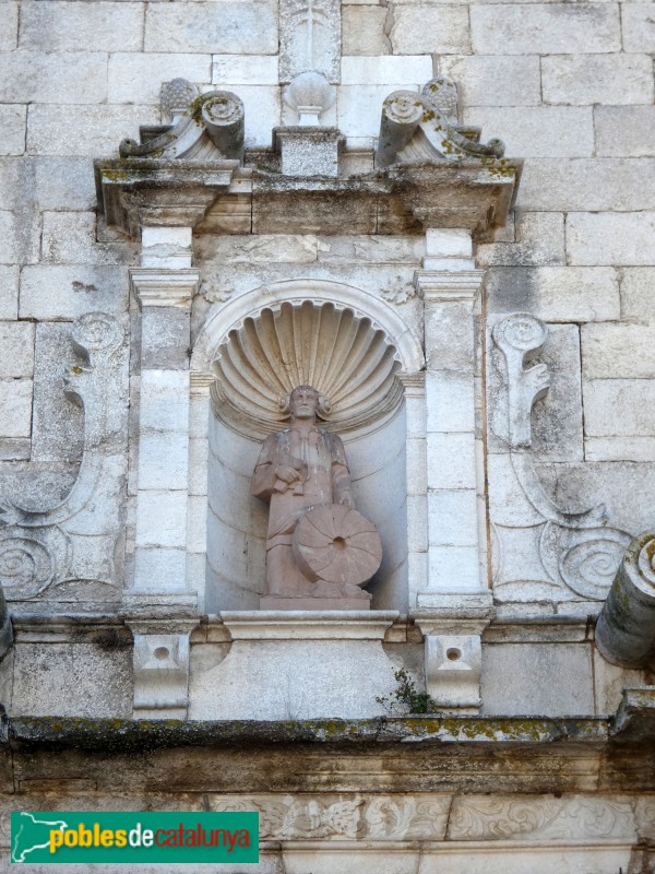 Llagostera - Església de Sant Feliu (Foto: Albert Esteves, 2025) Llagostera - Església de Sant Feliu