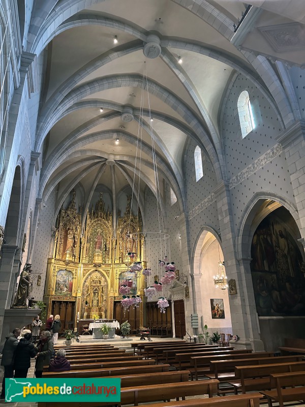 Llagostera - Església de Sant Feliu (Foto: Albert Esteves, 2025) Llagostera - Església de Sant Feliu