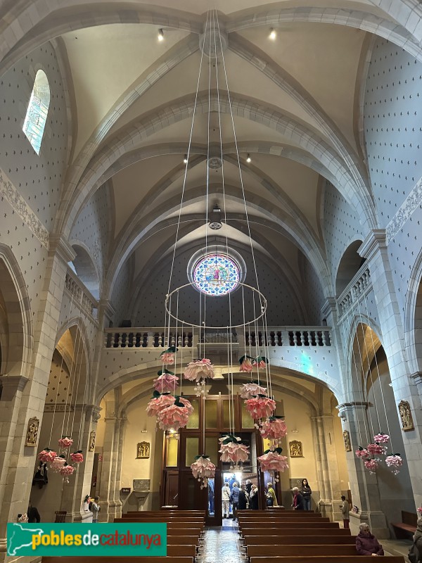 Llagostera - Església de Sant Feliu (Foto: Albert Esteves, 2025) Llagostera - Església de Sant Feliu