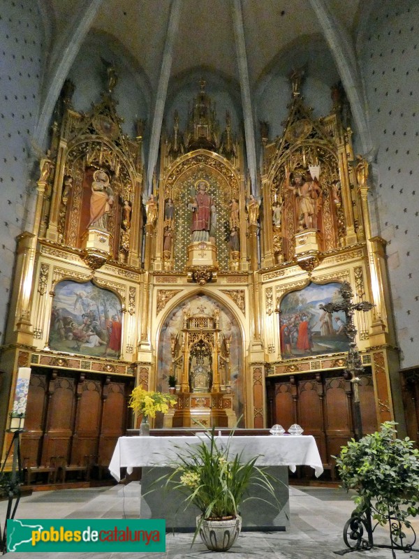 Llagostera - Església de Sant Feliu (Foto: Albert Esteves, 2025) Llagostera - Església de Sant Feliu