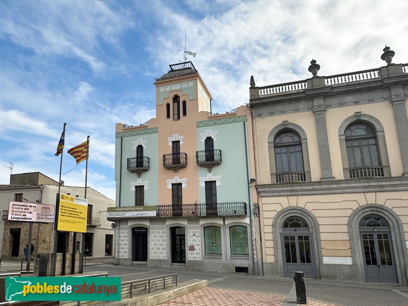 Llagostera - Casa Anton Domènech (Foto: Albert Esteves, 2025) Llagostera - Casa Anton Domènech