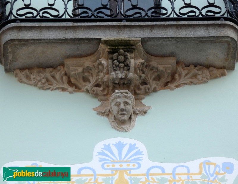 Llagostera - Casa Anton Domènech (Foto: Albert Esteves, 2025) Llagostera - Casa Anton Domènech