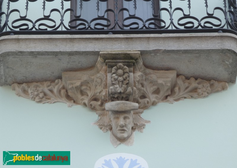 Llagostera - Casa Anton Domènech (Foto: Albert Esteves, 2025) Llagostera - Casa Anton Domènech