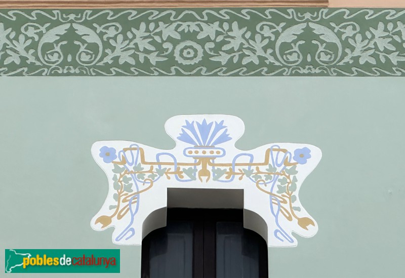 Llagostera - Casa Anton Domènech (Foto: Albert Esteves, 2025) Llagostera - Casa Anton Domènech