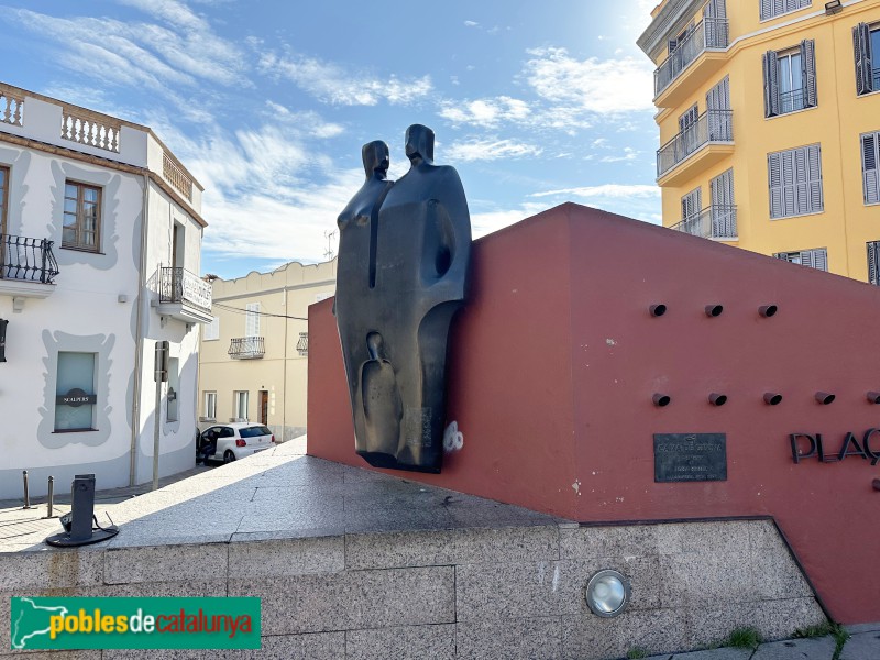 Llagostera - Escultura <i>Gènesi</i>