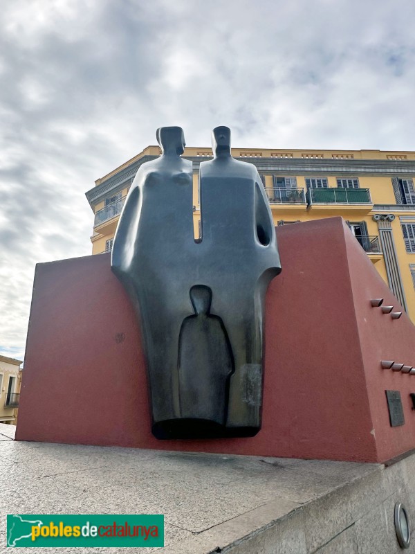Llagostera - Escultura <i>Gènesi</i>