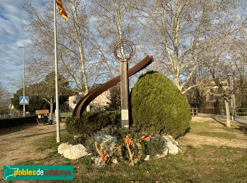 Llagostera - Monument a l'Exili