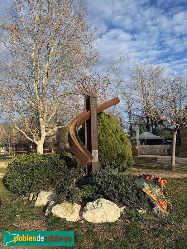 Llagostera - Monument a l'Exili