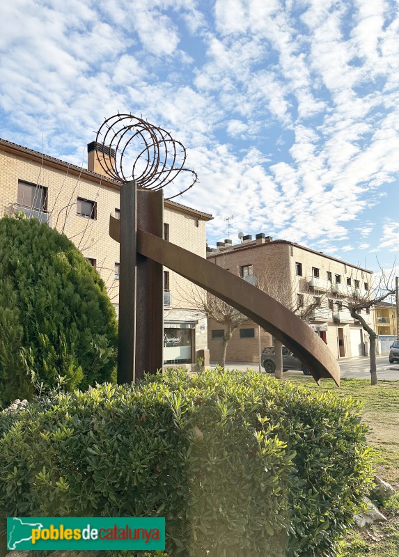 Llagostera - Monument a l'Exili