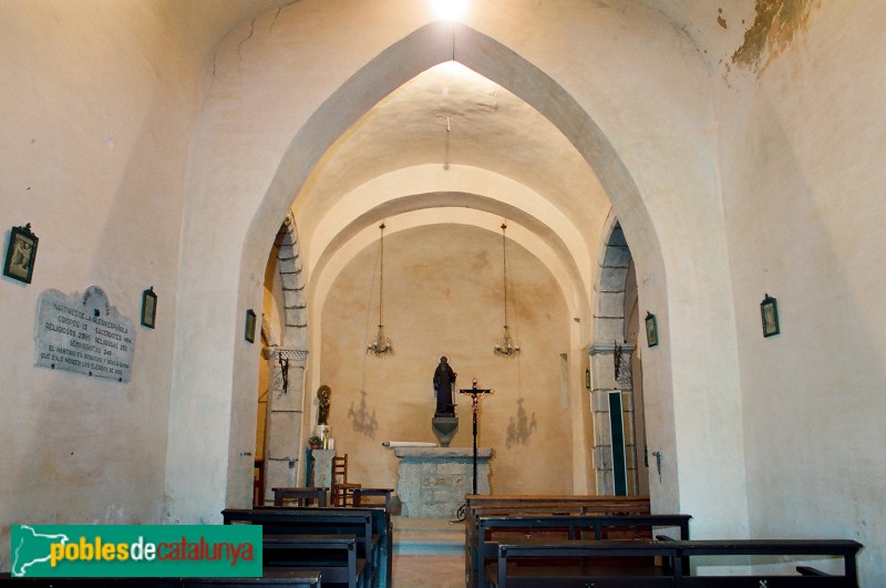 Llagostera - Ermita de Sant Ampèlit (Foto: <i>Jordi Contijoch -calaix.gencat.cat-</i>, 1994) Llagostera - Ermita de Sant Ampèlit
