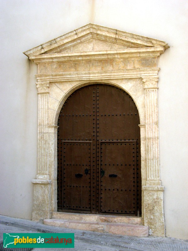 La Pobla de Montornès - Església de Santa Maria (Foto: Albert Esteves, 2007) La Pobla de Montornès - Església de Santa Maria
