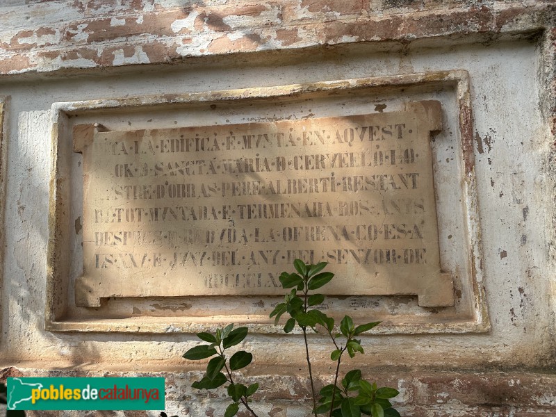 Cervelló - Can Pitarra. Capella