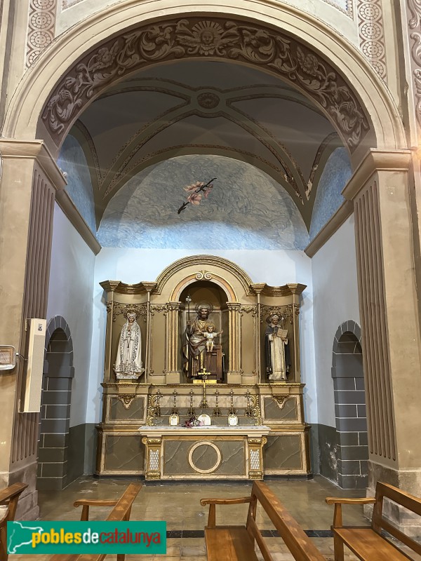 Alforja - Església de Sant Miquel. Capella lateral