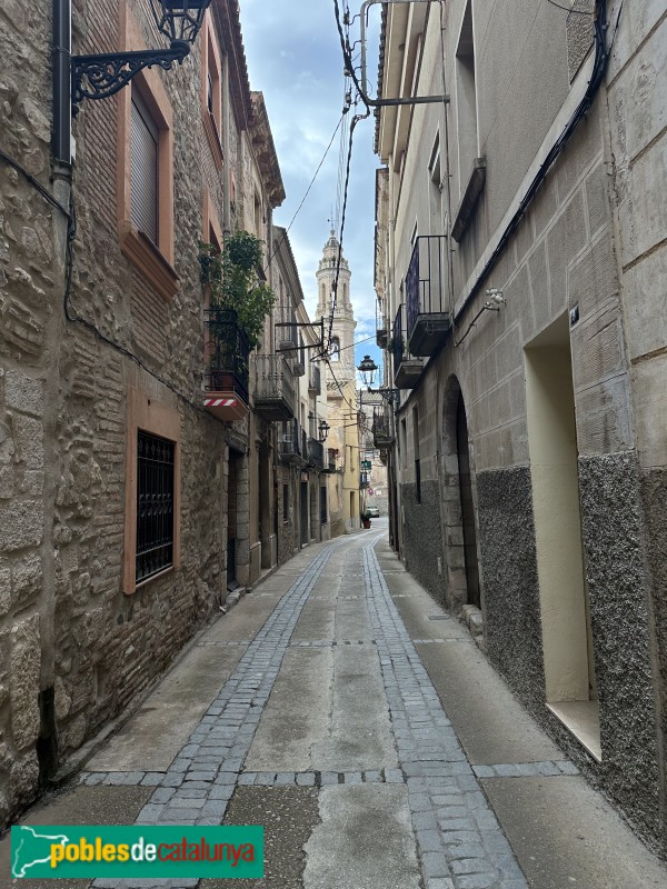 Alforja - Nucli antic. Carrer de la Font (Foto: Albert Esteves, 2025) Alforja - Nucli antic. Carrer de la Font