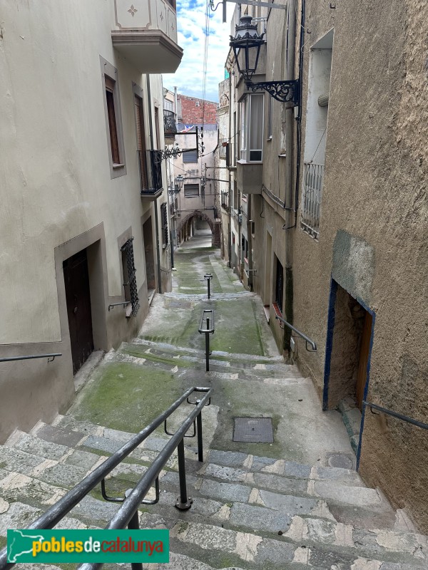 Alforja - Nucli antic. Escales del Cor (Foto: Albert Esteves, 2025) Alforja - Nucli antic. Escales del Cor