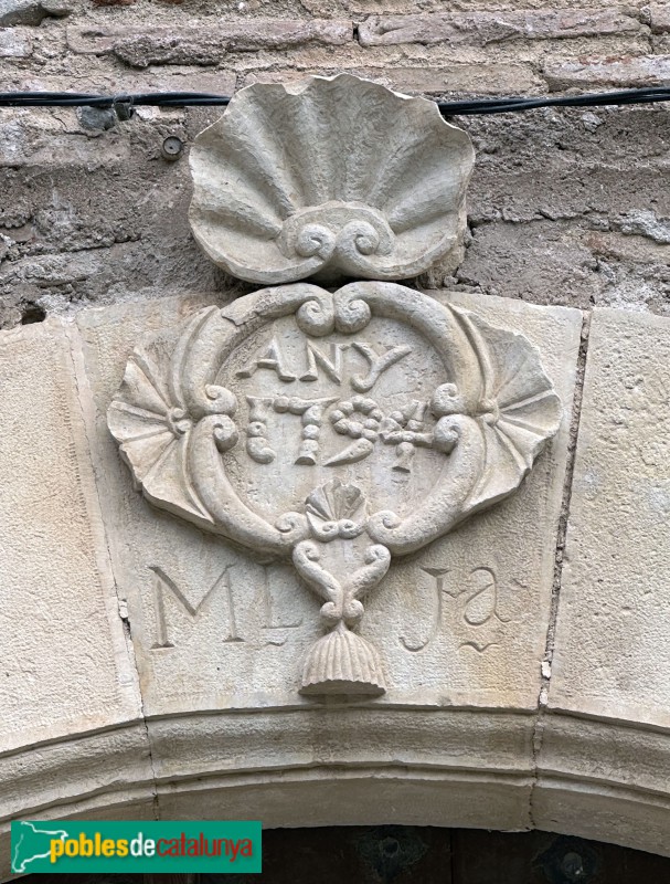 Riudecols - Les Voltes. Escut de 1794