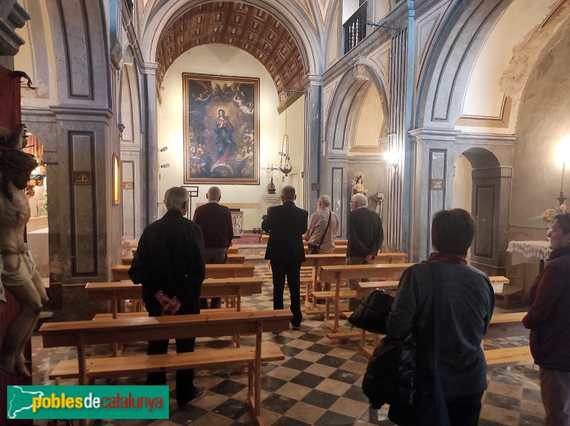 Riudecols - Les Voltes. Església de la Concepció de la Mare de Déu