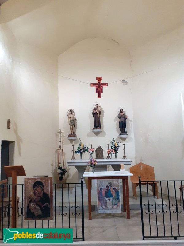 Riudecols - Les Irles. Església de Sant Antoni de Pàdua