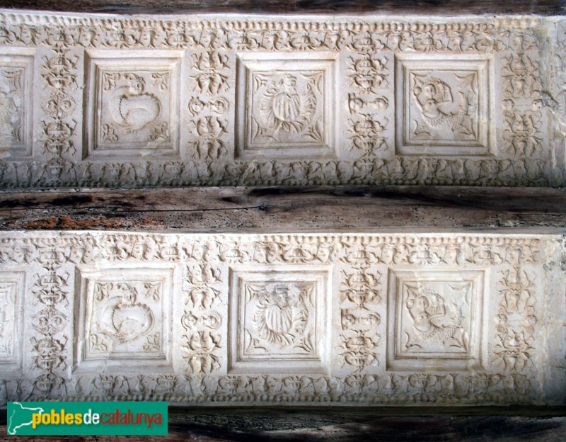 Avinyonet del Penedès - Sant Sebastià dels Gorgs. Enteixinat del campanar