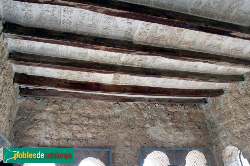 Avinyonet del Penedès - Sant Sebastià dels Gorgs. Enteixinat del campanar