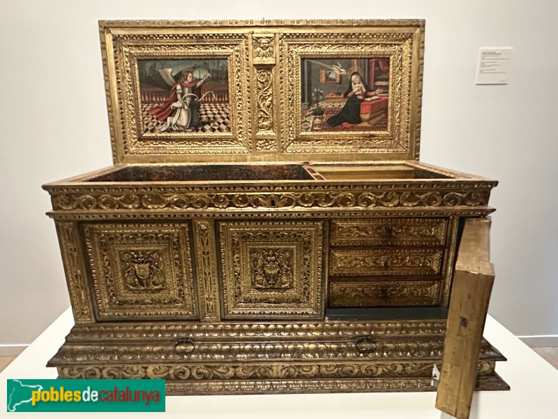 Museu del Renaixement - Caixa amb calaixos, 1525-50