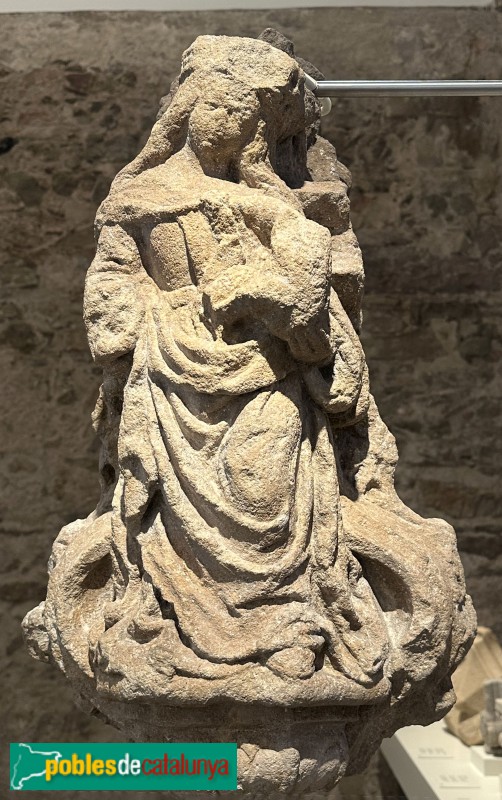 Museu del Renaixement - Imatge de la creu de terme de Molins de Rei, s. XV