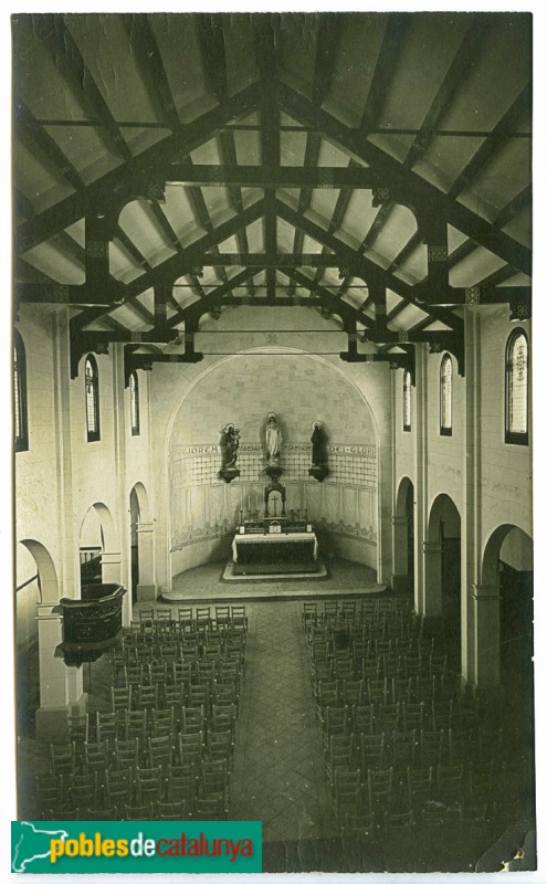 Barcelona - Esglesia de Sant Francesc (Foto: Arxiu d’Històría de la Ciutat de Barcelona) Barcelona - Esglesia de Sant Francesc