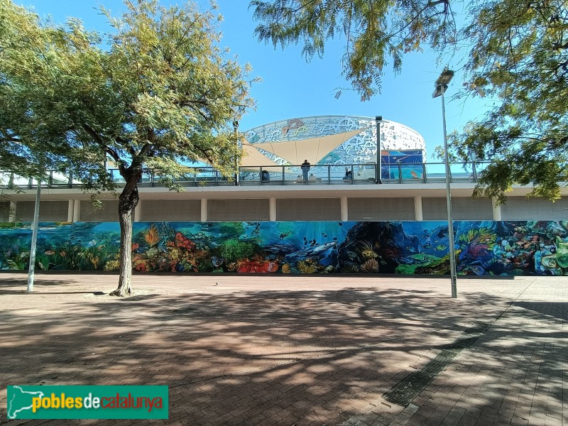 Barcelona - Mural de l'Aquarium