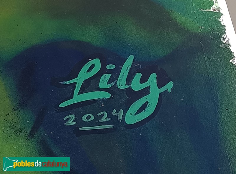 Barcelona - Mural de l'Aquarium