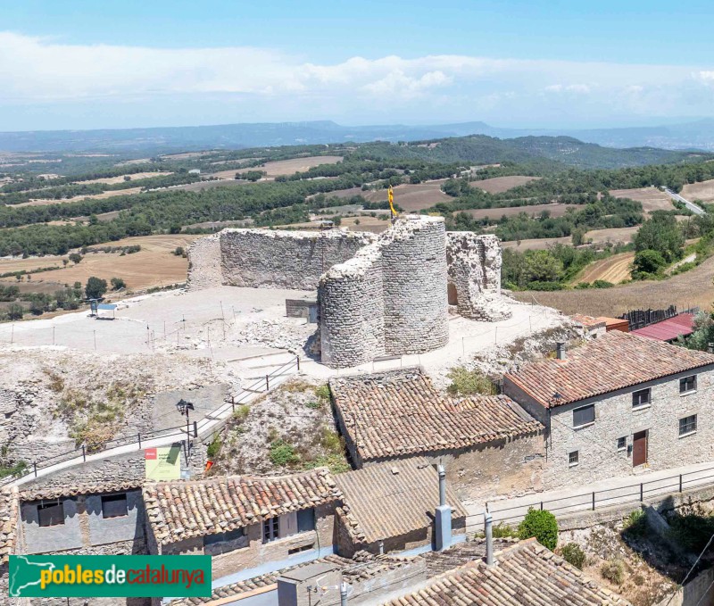 Santa Coloma de Queralt - Castell d'Aguiló (Foto: Francesc Vidal-Barraquer, 2024) Santa Coloma de Queralt - Castell d'Aguiló