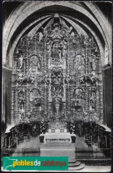 Palafrugell - Església de Sant Martí. Retaule desaparegut