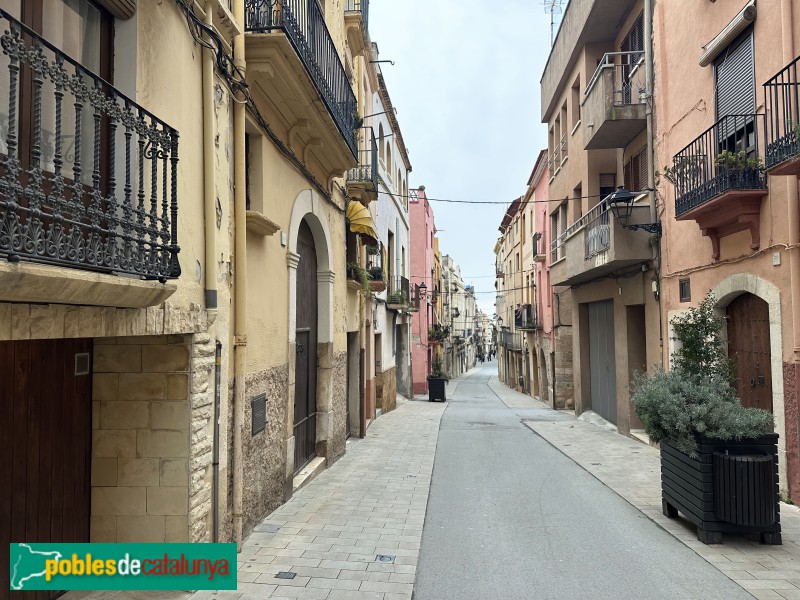 La Selva del Camp - Carrer del nucli antic (Foto: Albert Esteves, 2025) La Selva del Camp - Carrer del nucli antic