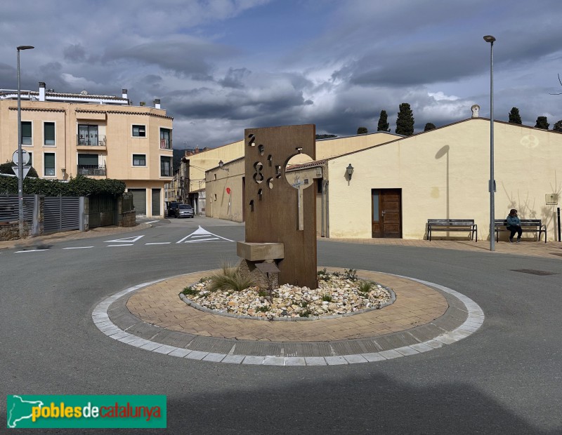 La Selva del Camp - Monument als 850 anys de la carta de població (Foto: Albert Esteves, 2025) La Selva del Camp - Monument als 850 anys de la carta de població