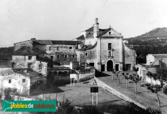 La Selva del Camp - Convent de Sant Rafael. Postal antiga