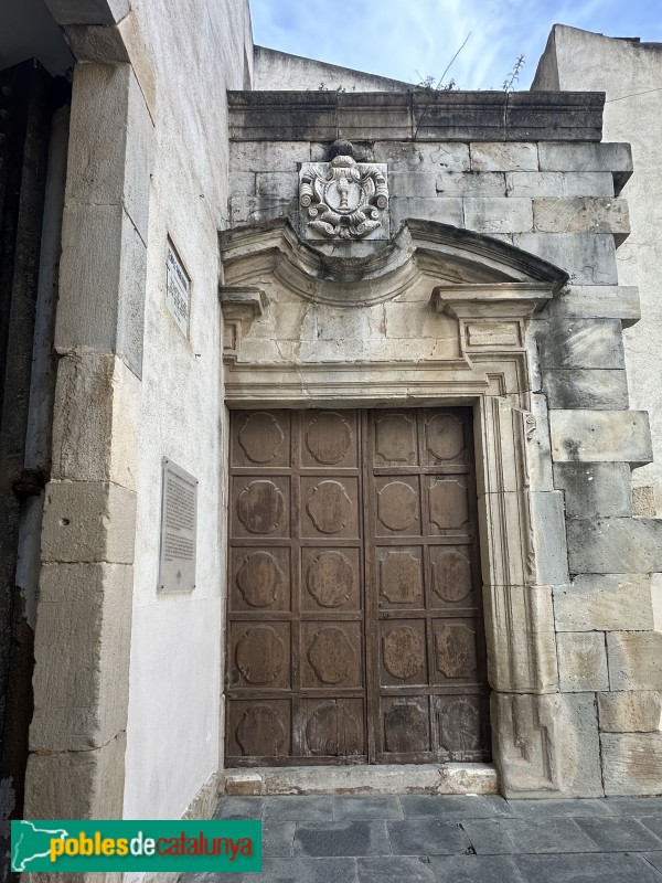 La Selva del Camp - Església de Sant Andreu. Porta lateral exterior