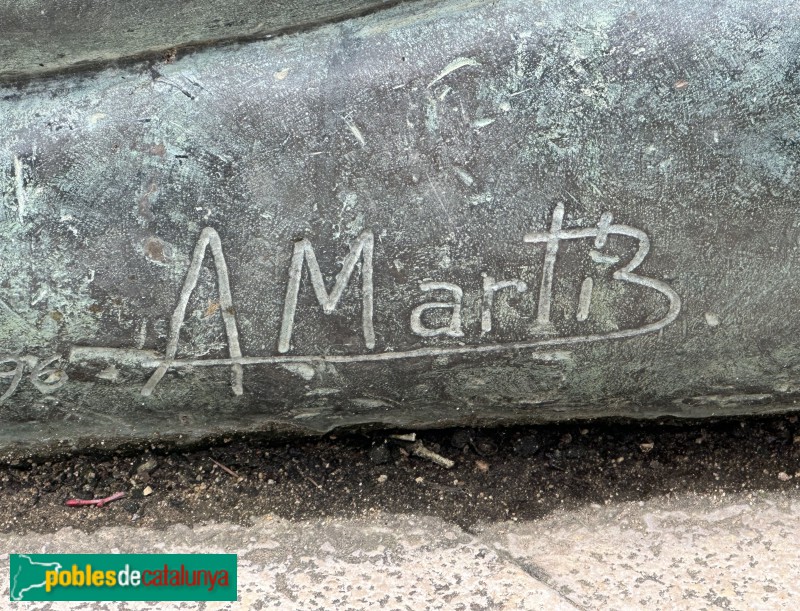 La Selva del Camp - Escultura <i>La Plegadora d'Avellanes</i>