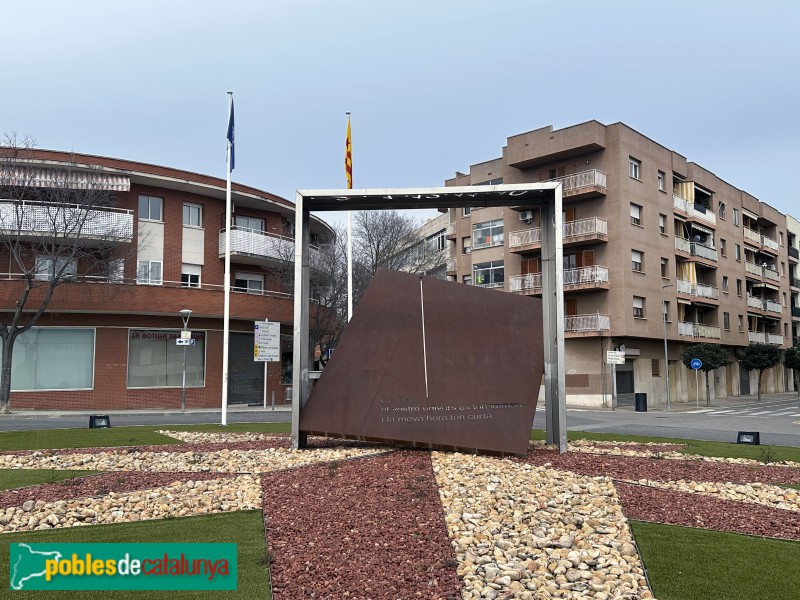 La Selva del Camp - Escultura <i>Rellotge de sol</i>