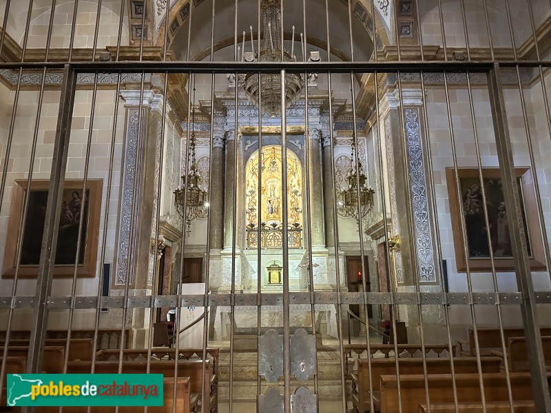 Tarragona - Catedral. Capella de la Mare de Déu del Claustre (Foto: Albert Esteves, 2023) Tarragona - Catedral. Capella de la Mare de Déu del Claustre
