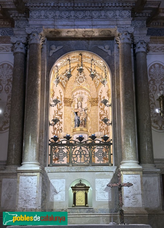 Tarragona - Catedral. Capella de la Mare de Déu del Claustre (Foto: Albert Esteves, 2023) Tarragona - Catedral. Capella de la Mare de Déu del Claustre