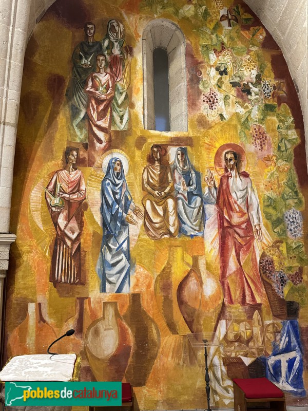 La Selva del Camp - Ermita de Santa Maria de Pretdelgada. Pintures de Grau-Garriga (Foto: Albert Esteves, 2025) La Selva del Camp - Ermita de Santa Maria de Pretdelgada. Pintures de Grau-Garriga