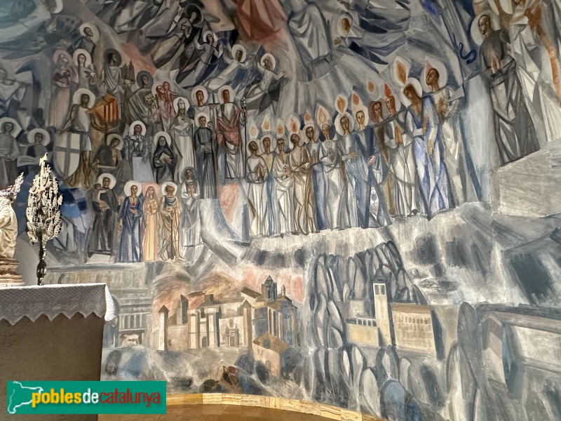 La Selva del Camp - Ermita de Santa Maria de Pretdelgada. Pintures de Grau-Garriga (Foto: Albert Esteves, 2025) La Selva del Camp - Ermita de Santa Maria de Pretdelgada. Pintures de Grau-Garriga