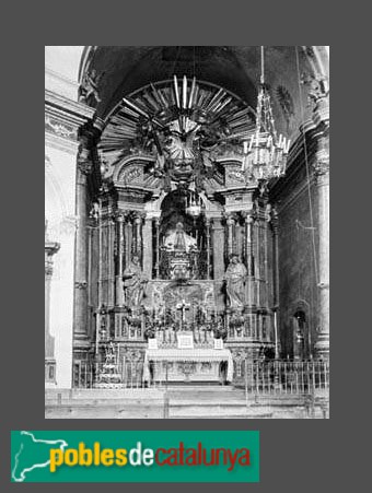 Alcover - Ermita del Remei. Retaule (destruït)