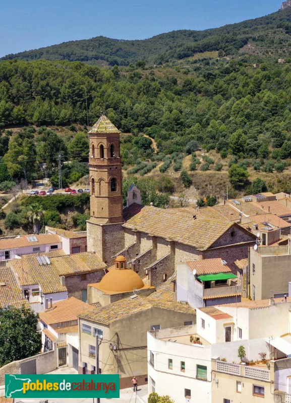 Vilaplana - Església de Santa Maria (Foto: Francesc Vidal-Barraquer, 2020) Vilaplana - Església de Santa Maria