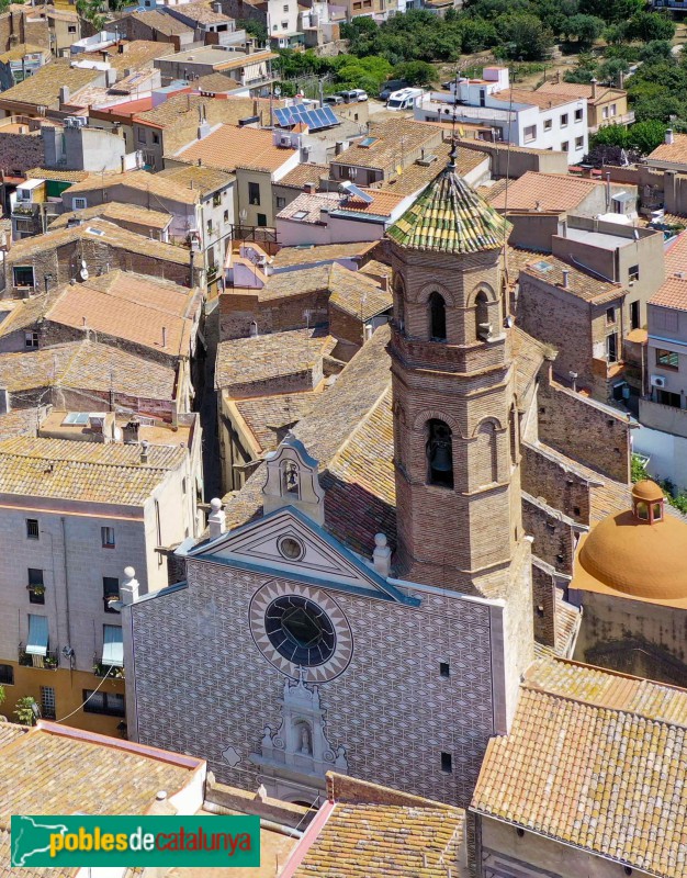 Vilaplana - Església de Santa Maria (Foto: Francesc Vidal-Barraquer, 2020) Vilaplana - Església de Santa Maria