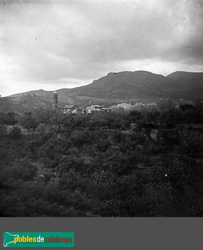 Vilaplana - Nucli antic (Salvany 1924 (Foto: <i>Josep Salvany -Fons Salvany. Biblioteca de Catalunya-</i>, 1924) Vilaplana - Nucli antic (Salvany 1924