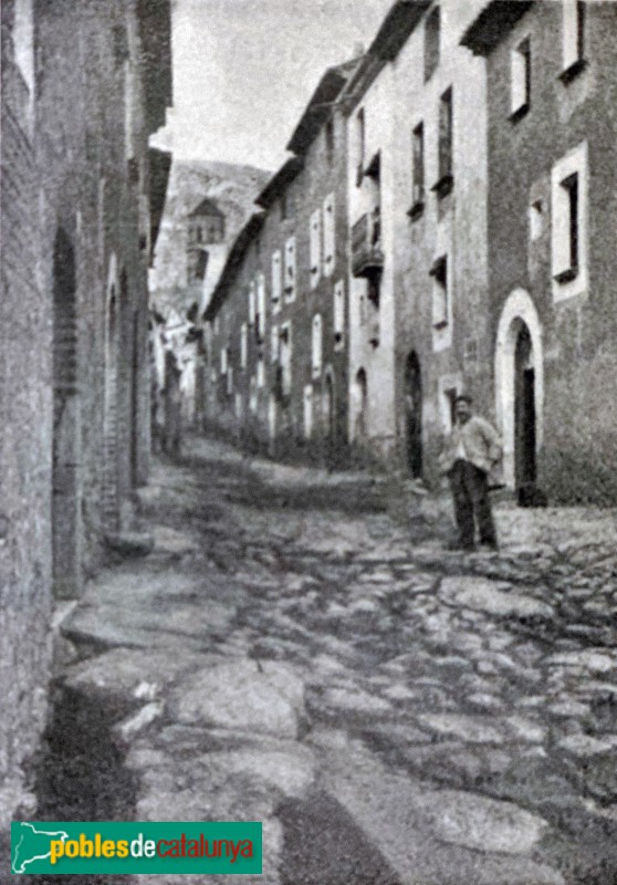 Vilaplana - Nucli antic (Foto: <i>Geografia General de Catalunya</i>, inicis segle XX) Vilaplana - Nucli antic