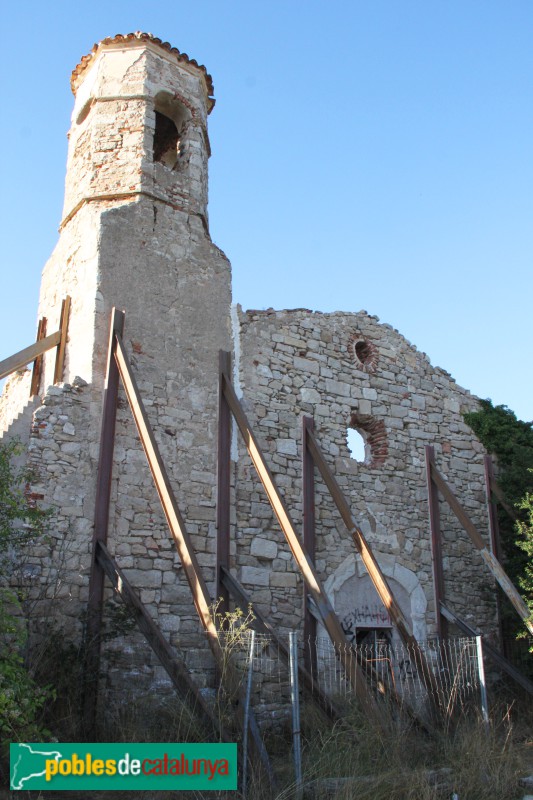 Vilaplana - Església de Sant Salvador de la Mussara