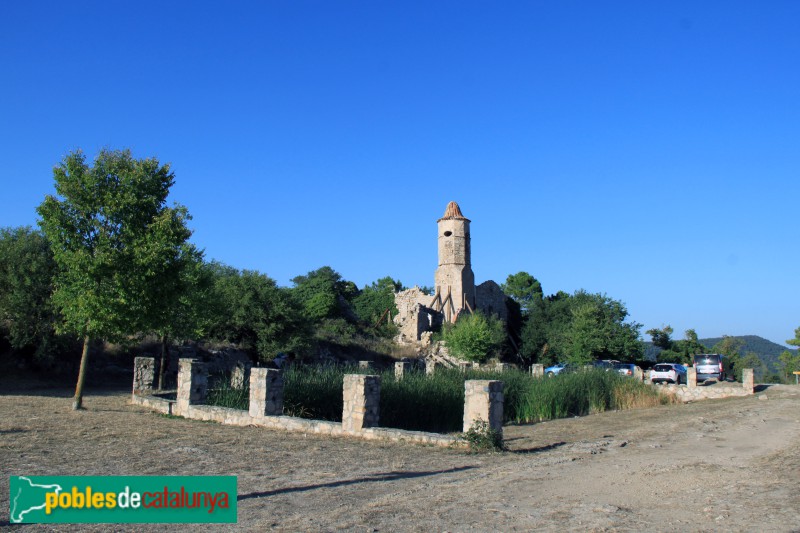Vilaplana - La Mussara. Ruïnes del poble (Foto: Albert Esteves, 2017) Vilaplana - La Mussara. Ruïnes del poble