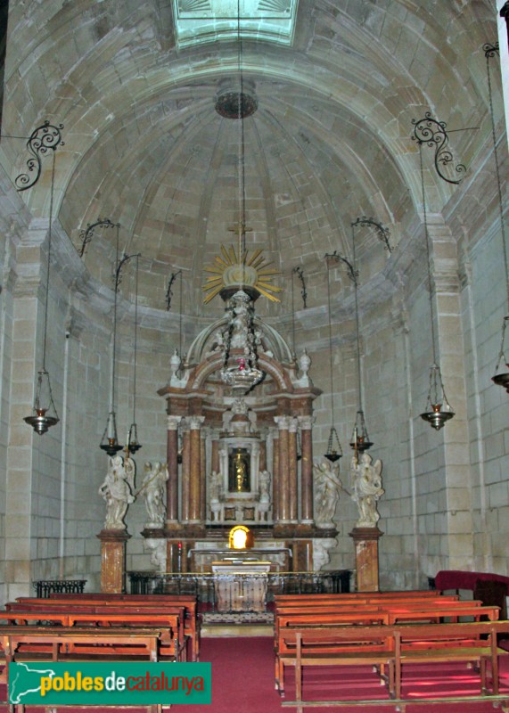 Cervera - Església de Santa Maria. Capella del Santíssim Misteri